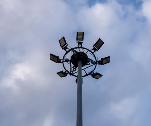 High Mast Lighting Poles in bangalore